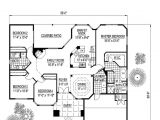 Santa Fe Home Plans Santa Fe southwest House Plan 54678