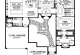 Santa Fe Style Home Floor Plans Cervantes Santa Fe Style Home Plan 051d 0350 House Plans