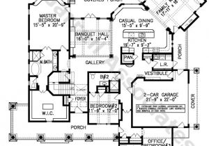 Santa Fe Style Home Plans Santa Fe House Plan House Plans by Garrell associates Inc