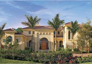 Sater Mediterranean House Plans Home Plan Cordillera Sater Design Collection