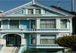 Savannah Style House Plans Blue Victorian House San Francisco Houses Yellow Victorian
