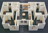 Scale Model House Plans Floor Lay Out Foam Board Model Building Modeling