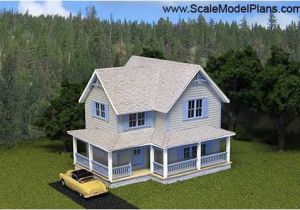 Scale Model House Plans Model Train Structure Plans
