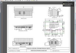 Scale Model House Plans Setting Up Templates for Other Scales