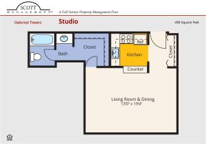 Scott Lee Homes Floor Plans Oakcrest towers Rental Apartments District Height