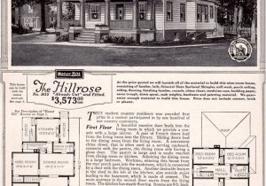 Sears Kit Homes Floor Plans 1923 Sears Modern Home Kit House Hillrose Foursquare