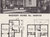 Sears Modern Home Plans Four Square House Plans American Four Square Sears