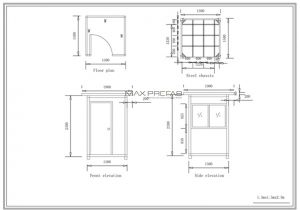 Secure Home Floor Plans Fascinating Security Guard House Floor Plan Photos Best