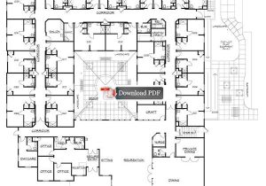 Senior Housing Floor Plans assisted Living Facilities Floor Plans Carrington Court