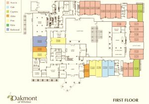 Senior Living Home Plans Retirement Community Whittier First Floor Oakmont Of Senior Living Home Plans Retirement Community Whittier First Floor Oakmont Of