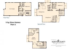 Shea Homes Floor Plans V by Shea Homes In Leucadia Floor Plan 5 north County