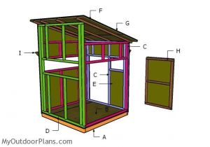 Shoot House Plans 5×5 Shooting House Roof Plans Myoutdoorplans Free