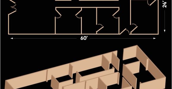 Shoot House Plans Ballistic Shoot Houses Floorplans by Advanced Training Systems