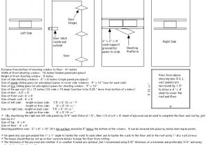 Shoot House Plans Shooting House Plans Plans Needed for Ground Level