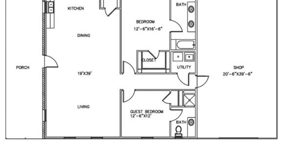 Shop House Plans and Prices 30 Barndominium Floor Plans for Different Purpose