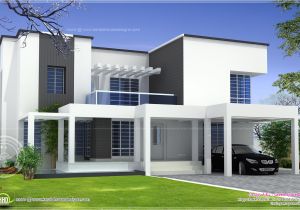 Simple Box House Plans Based Box Type Modern Home Design Kerala Floor Plans