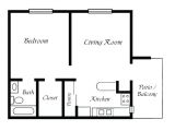 Simple Floor Plans for New Homes One Bedroom One Bath House Plans the Best Simple Floor
