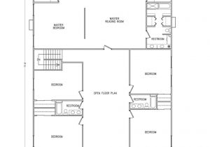 Simple Floor Plans for New Homes Simple One Floor House Plans Ranch Home Plans House Plans