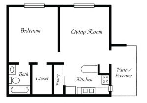 Simple Home Plan One Bedroom One Bath House Plans the Best Simple Floor