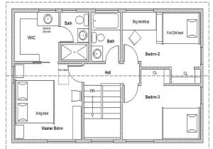 Simple Home Plans Free 2 Bedroom House Simple Plan Simple House Floor Plan