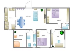 Simple Home Plans Free Building Plan software Edraw