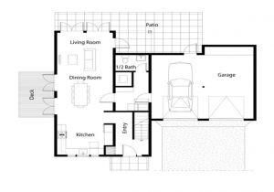 Simple Home Plans to Build Simple Affordable House Plans Simple House Floor Plan