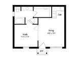 Simple One Room House Plans Guest Cottage for Visitors or Maybe A Mother In Law Suite