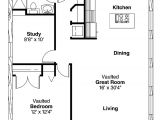 Simple One Room House Plans Simple One Bedroom House Plans Home Plans Homepw00769