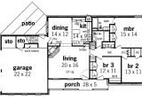 Simple One Story Home Plans Simple One Story House Plans Floor Plan Enlarge House