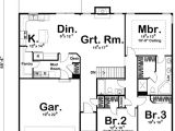 Simple One Story Home Plans Simple Single Story Home Plan 62492dj Architectural