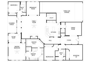 Simple Plan House Of Blues 2018 6 Bedroom Simple House Plans Best Of Ranch Floor 4