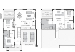 Simple Split Level House Plans Horizon Act Floorplans Mcdonald Jones Homes