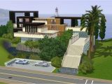 Sims 3 Home Plans Sims 3 Modern Hillside Home by Ramborocky On Deviantart