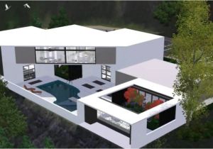 Sims 3 Home Plans Unique Modern Sims 3 House Plans New Home Plans Design