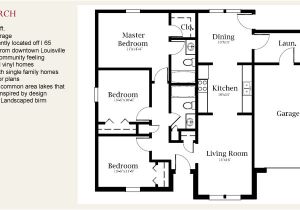 Single Dwelling House Plans Family Home Floor Plan