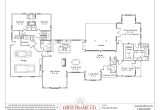 Single Floor Home Design Plans Single Story House Plans with Open Floor Plan Cottage