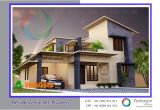 Single Floor Home Plans Beautiful Kerala Double Floor Plan 1871 Square Feet