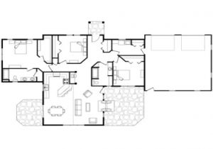 Single Home Floor Plans Single Story Log Home Floor Plans Large Single Story Log
