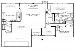 Single Home Floor Plans Single Story Open Floor Plans Single Story Open Floor