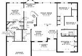 Single Level Home Floor Plans One Level Home Plans Smalltowndjs Com