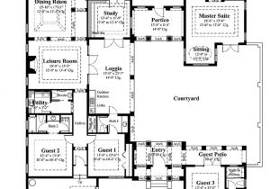 Single Level House Plans with Courtyard Home Design Appealing House Plans Front Courtyard House