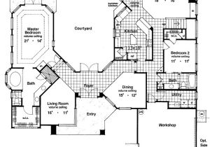 Single Level House Plans with Courtyard Two Story Courtyard House Plan 6382hd Architectural Single Level House Plans with Courtyard Two Story Courtyard House Plan 6382hd Architectural
