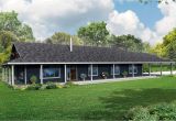 Single Level House Plans with Wrap Around Porches Single Story Ranch Style House Plans with Wrap Around
