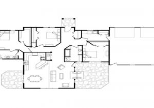 Single Level Log Home Plans Single Story Log Home Floor Plans Large Single Story Log