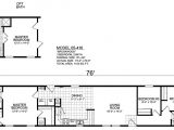 Single Mobile Home Floor Plans 16 Wide Mobile Home Floor Plans Luxury Single Wide Mobile