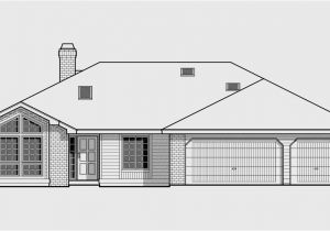 Single Roof Line House Plans One Roof Line House Plans