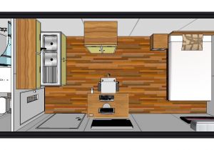 Single Shipping Container Home Plans 20ft Single Room Floor Plan Container House