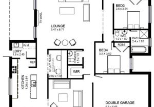 Single Storey Home Floor Plans One Storey Modern House Plans Homes Floor Plans