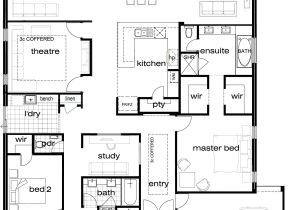 Single Storey Home Plans 5 Bedroom Single Story House Plans Bedroom at Real Estate
