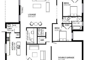 Single Storey Home Plans One Storey Modern House Plans Homes Floor Plans